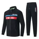 hugo boss tracksuit jacket pantalon with logo bs88799 black